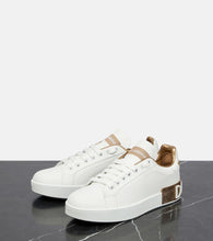 Dolce&Gabbana Portofino leather sneakers