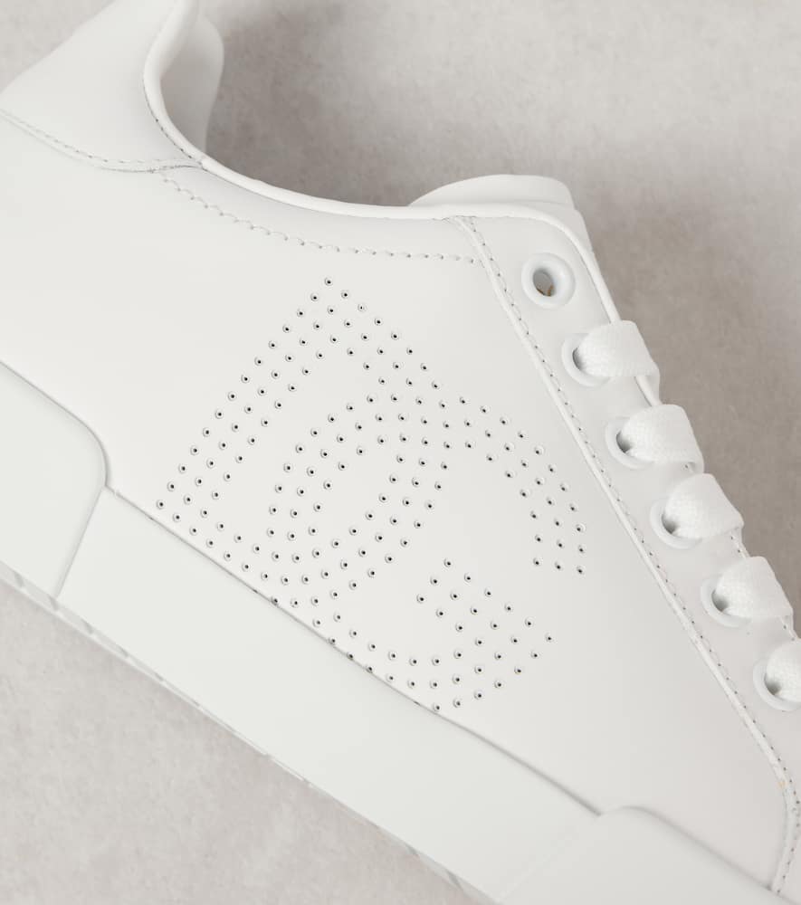 Dolce&Gabbana Portofino leather sneakers