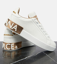Dolce&Gabbana Portofino leather sneakers