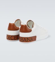 Dolce&Gabbana Portofino leather sneakers