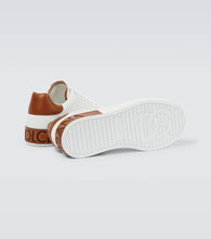 Dolce&Gabbana Portofino leather sneakers