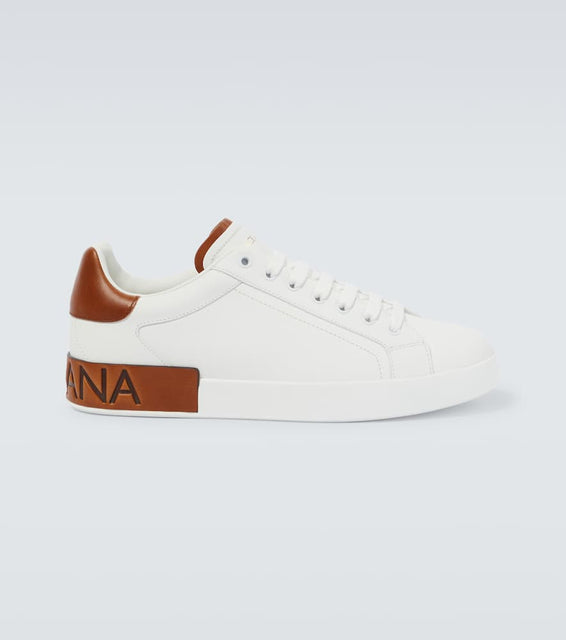 Dolce&Gabbana Portofino leather sneakers