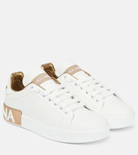 Dolce&Gabbana Portofino leather sneakers - Dolce&Gabbana Portofino 皮革运动鞋