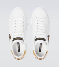 Dolce&Gabbana Portofino low-top leather sneakers