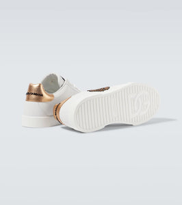 Dolce&Gabbana Portofino low-top leather sneakers