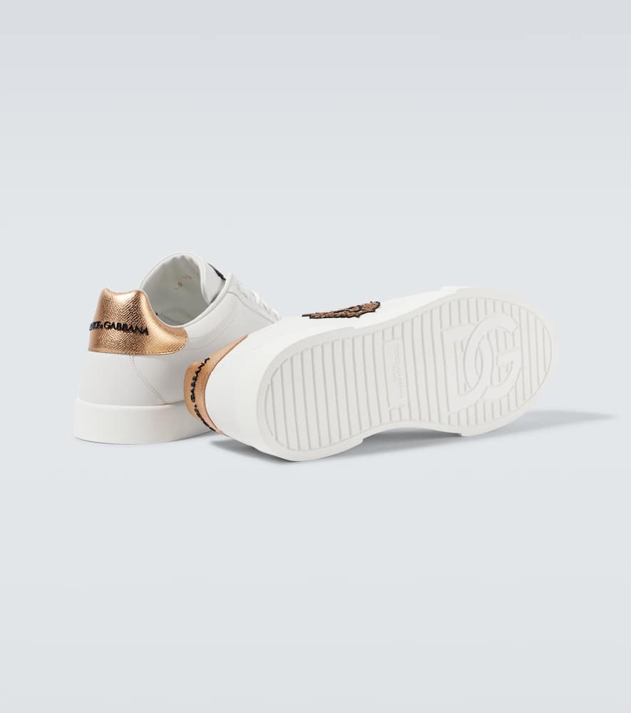 Dolce&Gabbana Portofino low-top leather sneakers