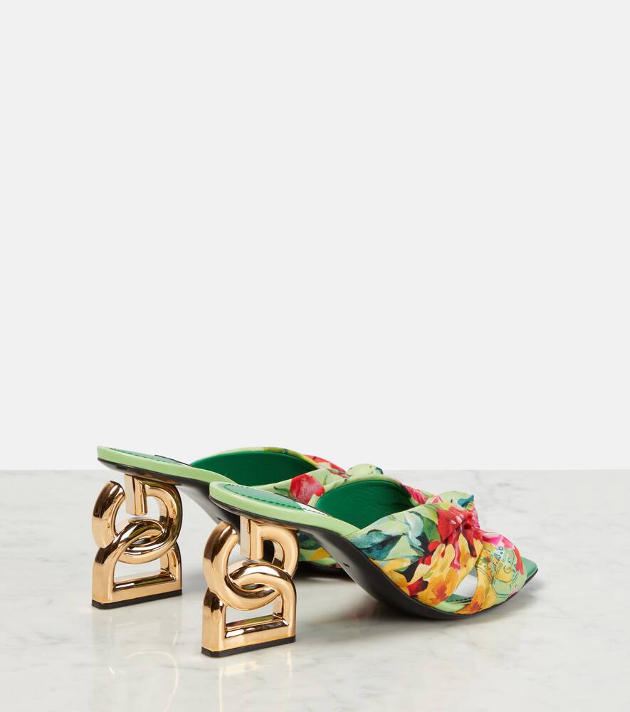 Dolce&Gabbana Portofino printed mules