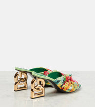 Dolce&Gabbana Portofino printed mules