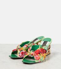Dolce&Gabbana Portofino printed mules