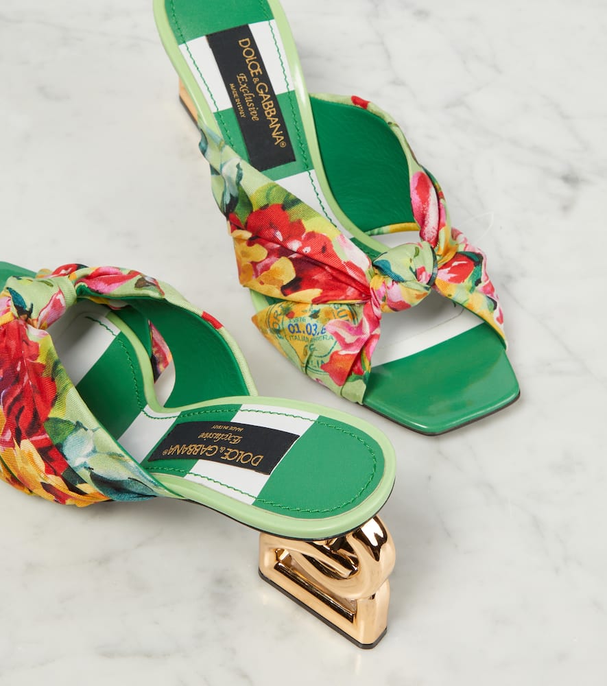 Dolce&Gabbana Portofino printed mules
