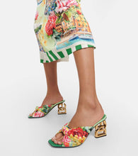 Dolce&Gabbana Portofino printed mules