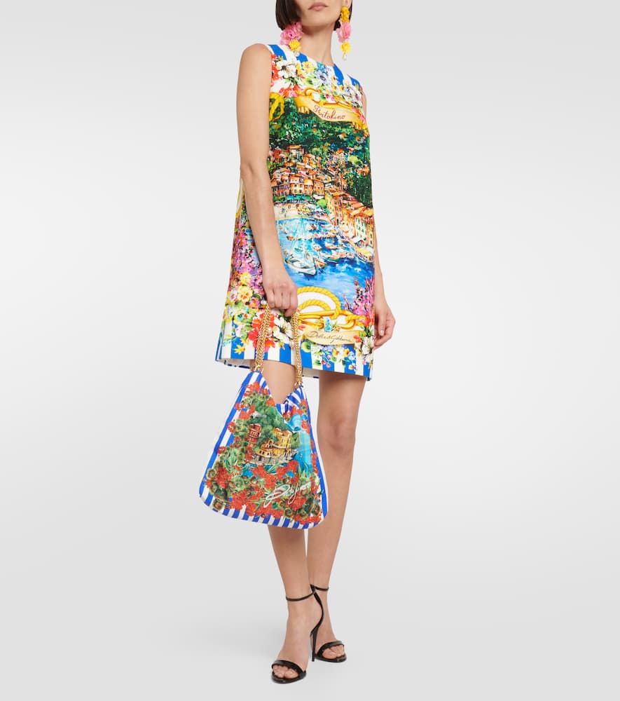 Dolce&Gabbana Portofino printed shoulder bag