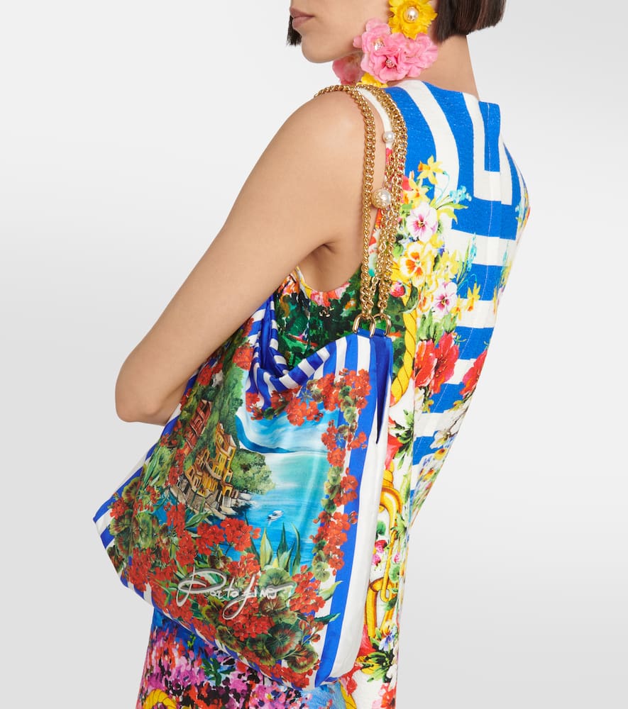 Dolce&Gabbana Portofino printed shoulder bag