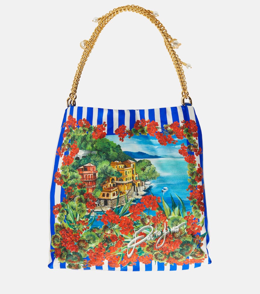 Dolce&Gabbana Portofino printed shoulder bag