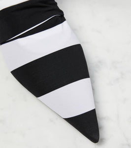 Dolce&Gabbana Portofino striped over-the-knee boots