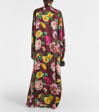 Dolce&Gabbana Printed silk maxi dress