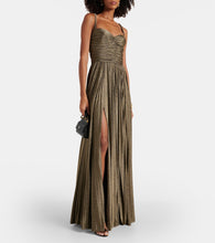 Dolce&Gabbana Ruched metallic gown