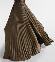 Dolce&Gabbana Ruched metallic gown