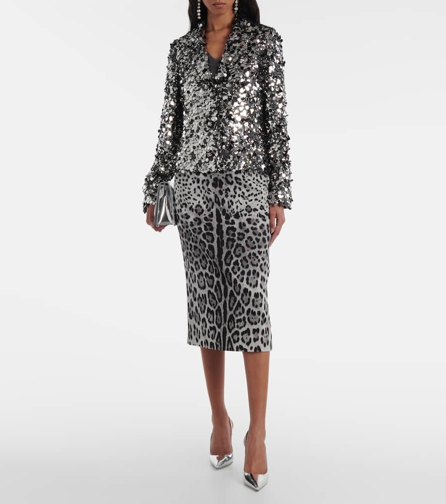 Dolce&Gabbana Sequined blazer