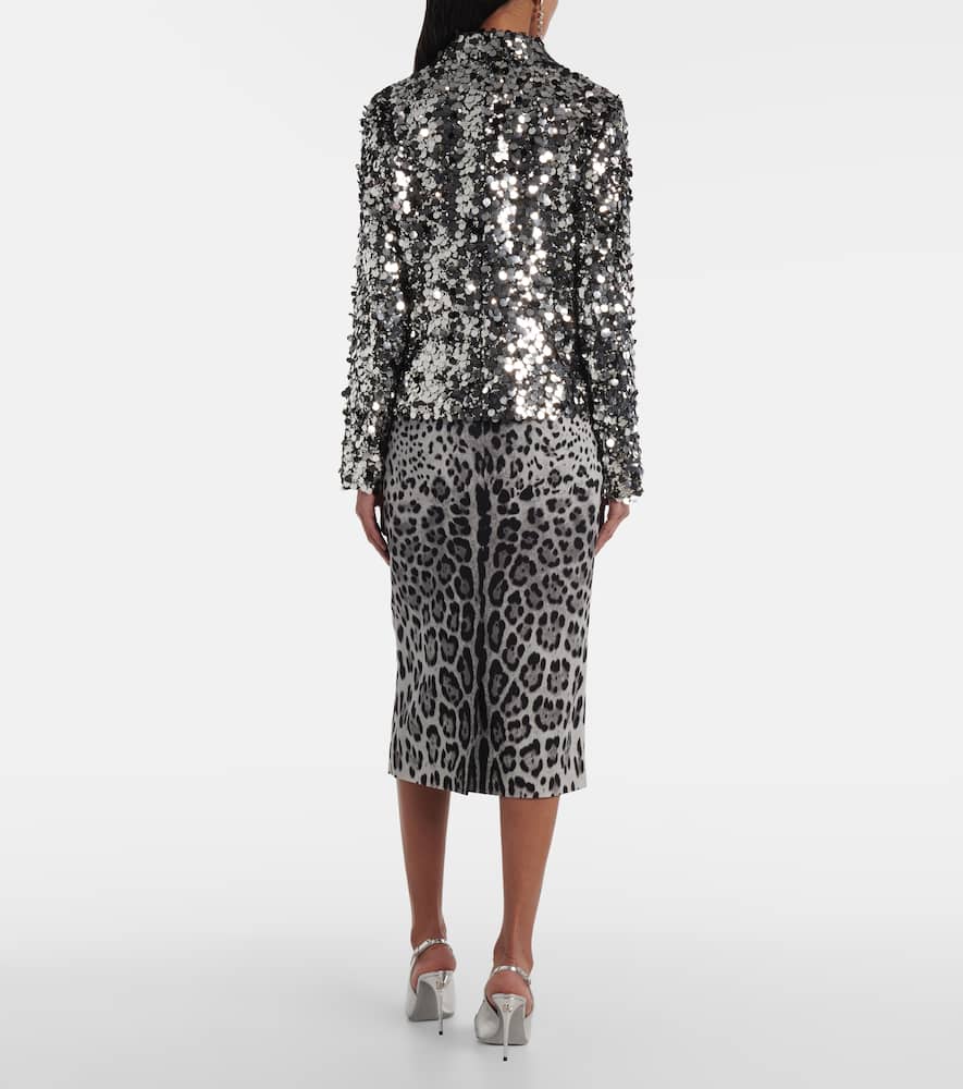 Dolce&Gabbana Sequined blazer