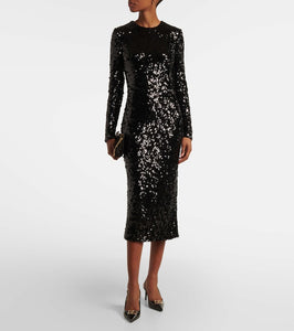 Dolce&Gabbana Sequined midi dress