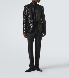 Dolce&Gabbana Sequined tuxedo jacket