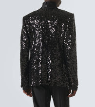 Dolce&Gabbana Sequined tuxedo jacket