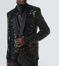 Dolce&Gabbana Sequined tuxedo jacket