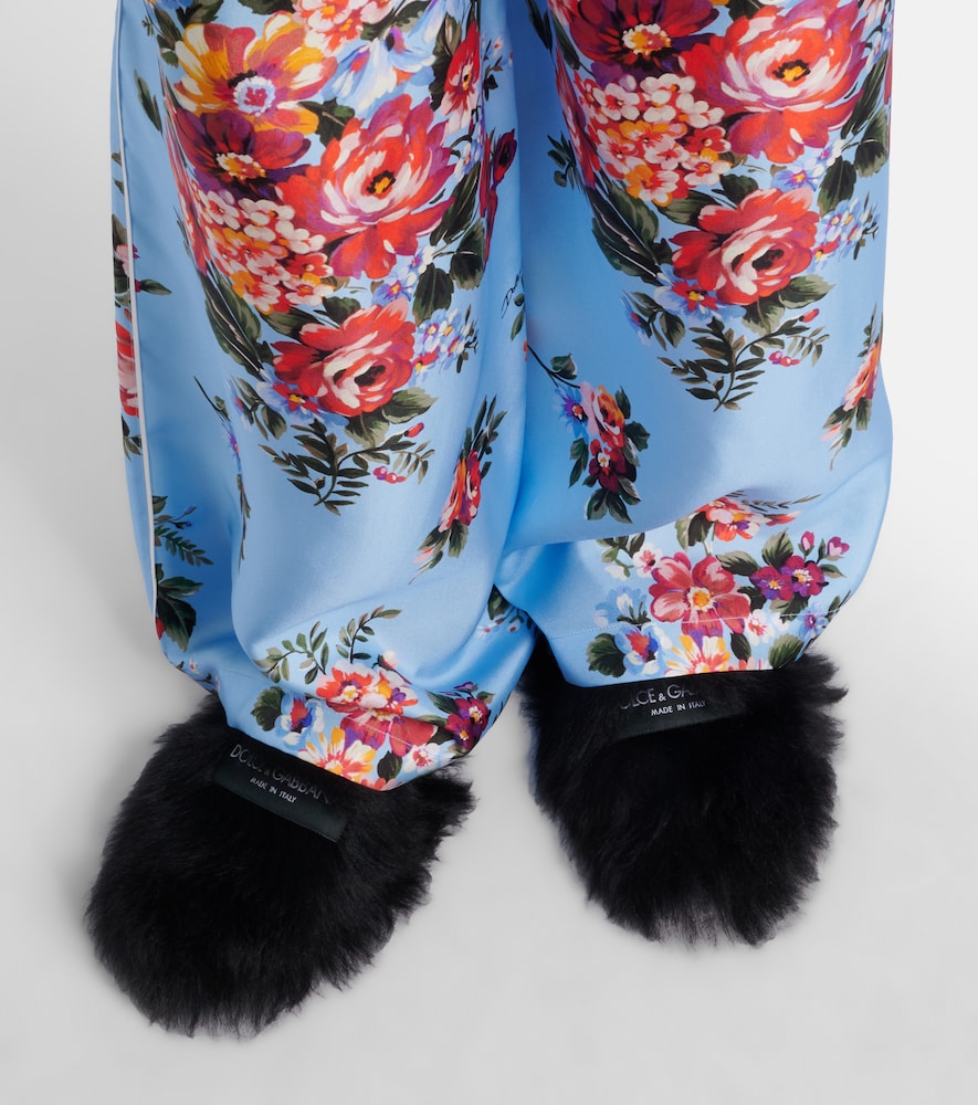 Dolce&Gabbana Shearling mules