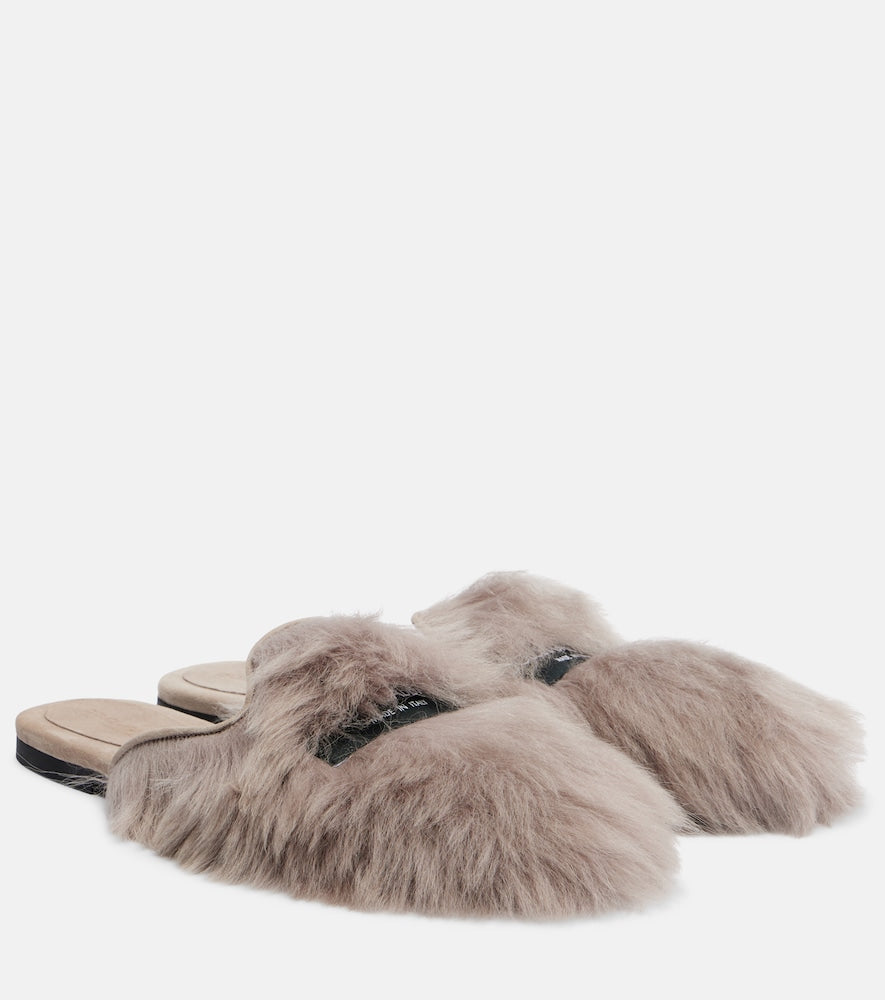 Dolce&Gabbana Shearling mules