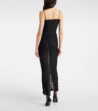 Dolce&Gabbana Sheer draped tulle midi dress