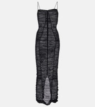 Dolce&Gabbana Sheer draped tulle midi dress
