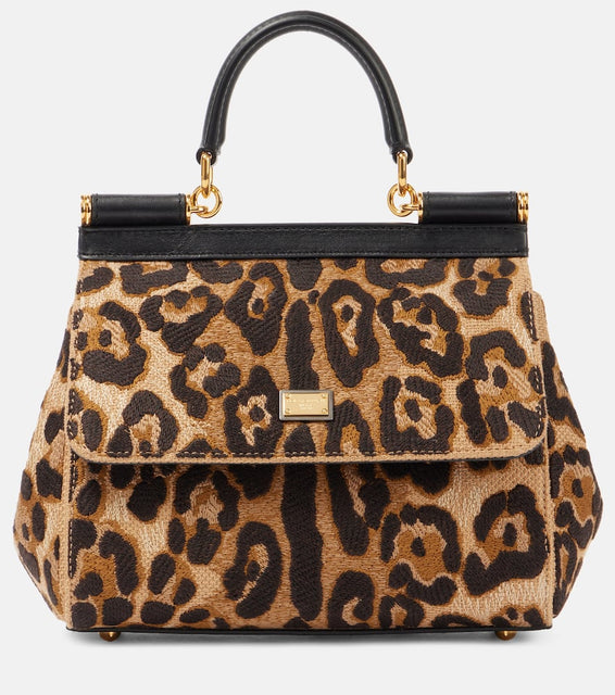 Dolce&Gabbana Sicily Medium embroidered tote bag. Shop Dolce&Gabbana Top-Handle Bags for women now.