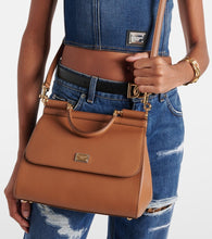 Dolce&Gabbana Sicily Medium leather shoulder bag