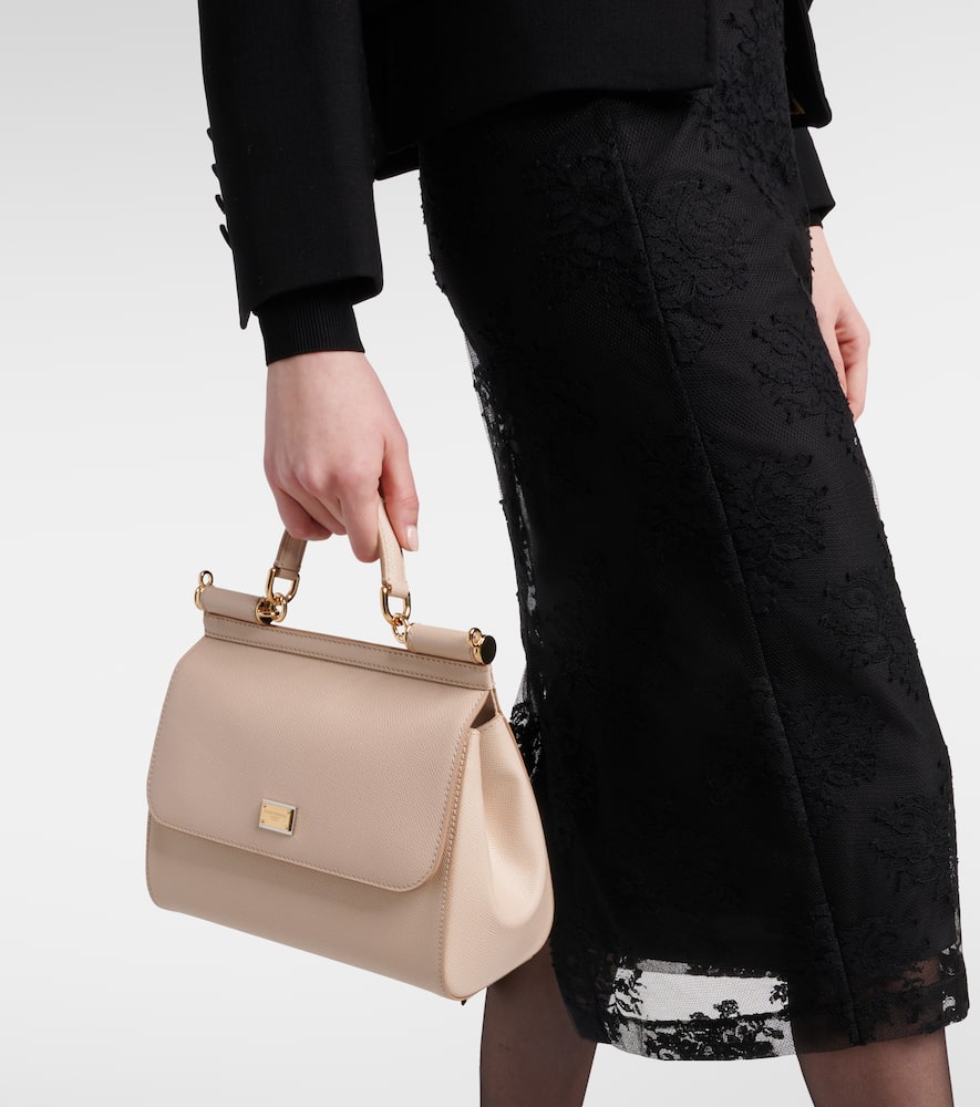 Dolce&Gabbana Sicily Medium leather shoulder bag