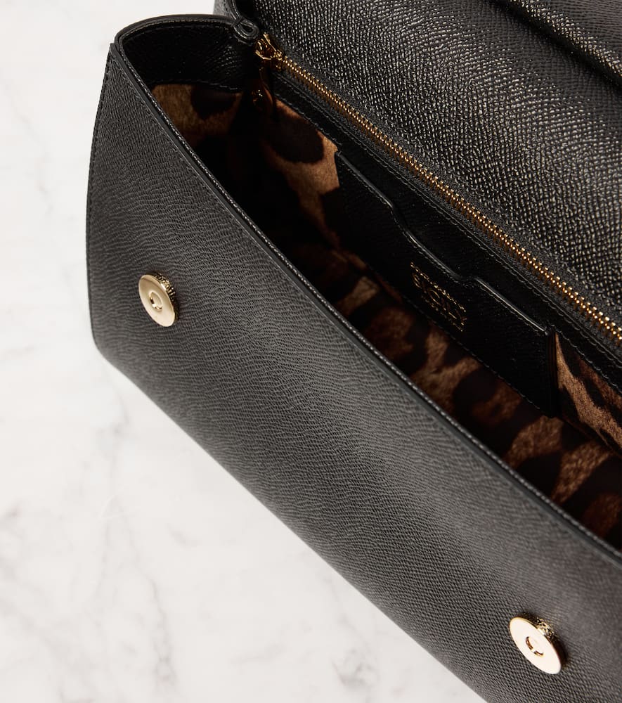 Dolce&Gabbana Sicily Medium leather shoulder bag