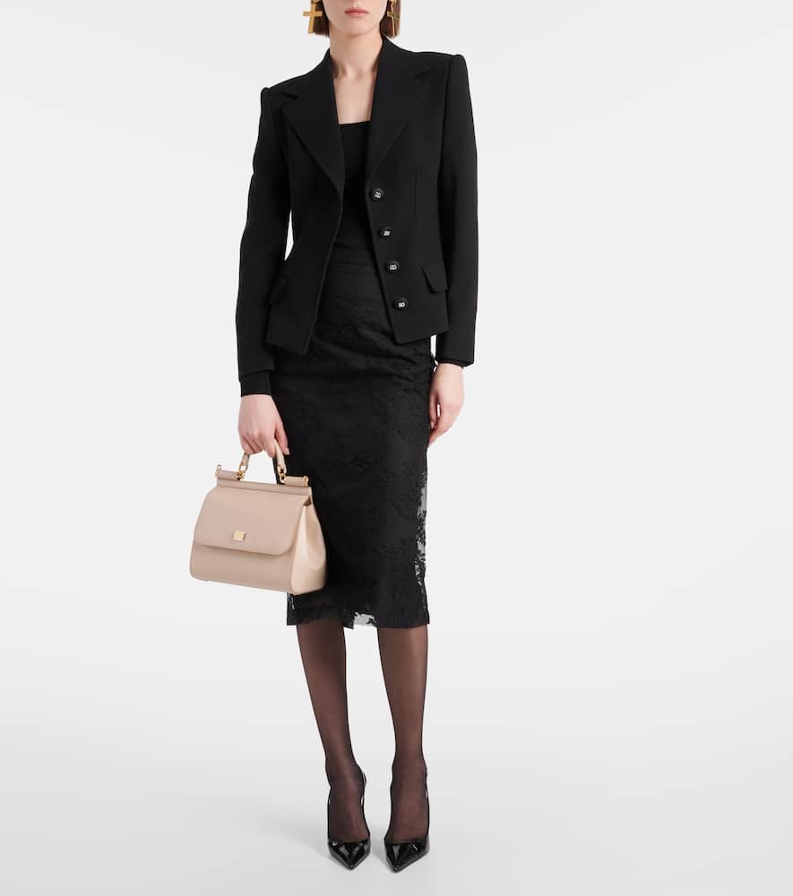 Dolce&Gabbana Sicily Medium leather shoulder bag