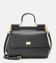 Dolce&Gabbana Sicily Medium leather shoulder bag. Shop Dolce&Gabbana Top-Handle Bags for women now.