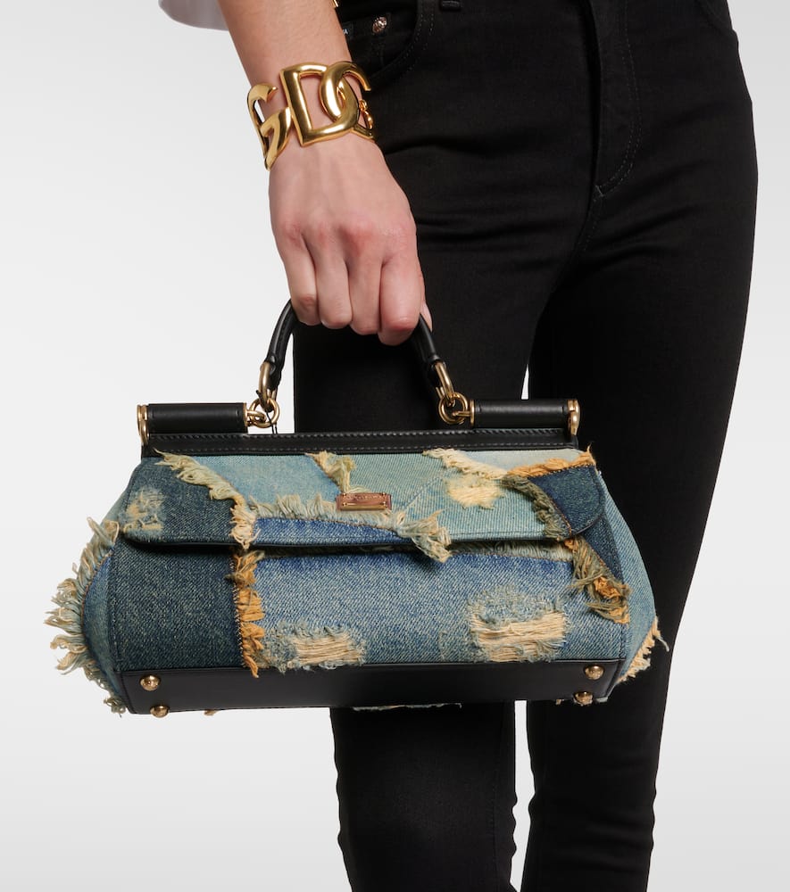 Dolce&Gabbana Sicily Medium patchwork tote bag