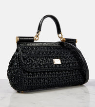 Dolce&Gabbana Sicily Medium raffia tote bag