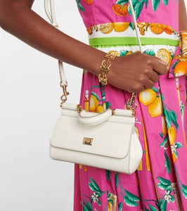 Dolce&Gabbana Sicily Small leather shoulder bag