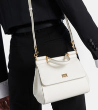 Dolce&Gabbana Sicily Small leather shoulder bag