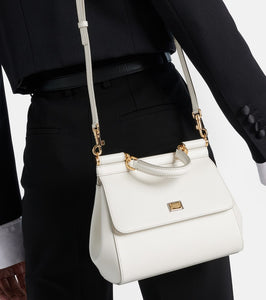 Dolce&Gabbana Sicily Small leather shoulder bag