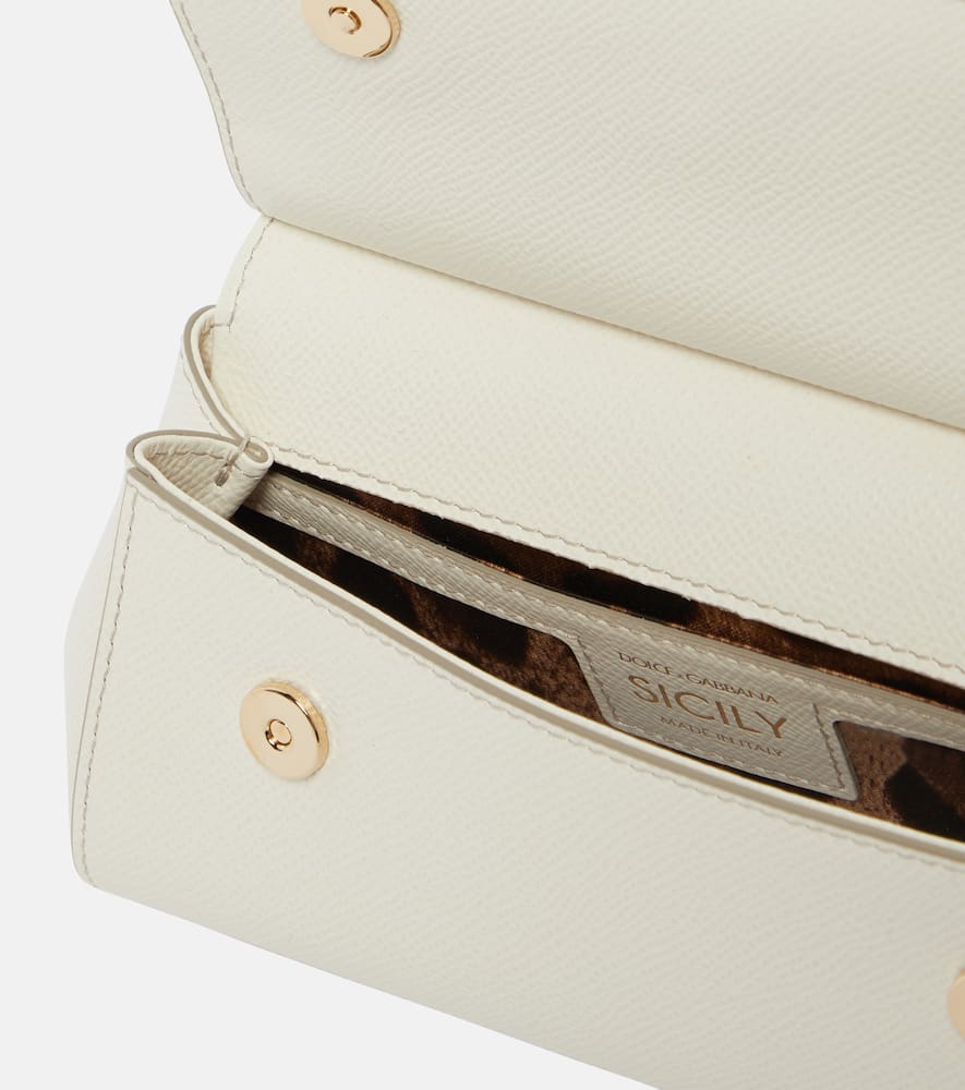 Dolce&Gabbana Sicily Small leather shoulder bag