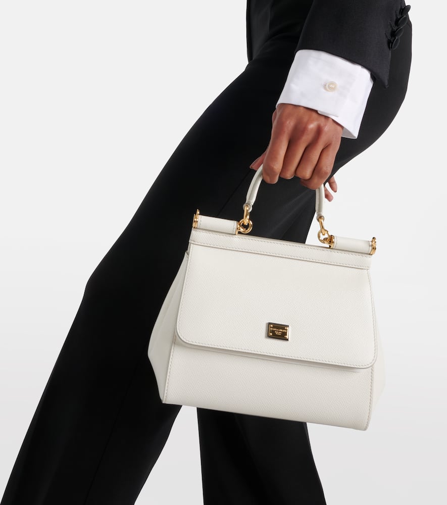 Dolce&Gabbana Sicily Small leather shoulder bag