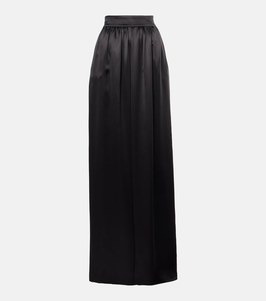 Dolce&Gabbana Silk satin maxi skirt - Dolce&Gabbana 真丝缎面长裙