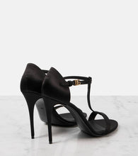 Dolce&Gabbana T-bar satin sandals