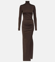Dolce&Gabbana Turtleneck jersey maxi dress
