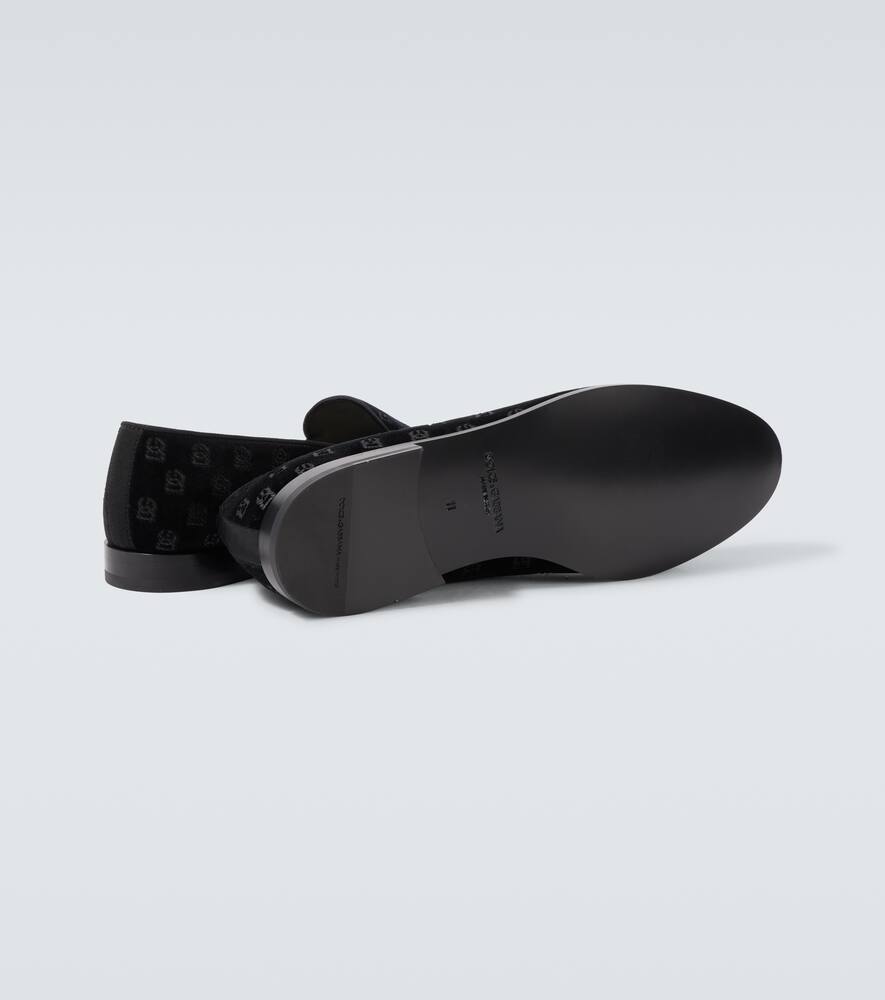 Dolce&Gabbana Vivaldi velvet loafers