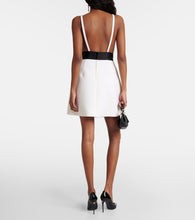 Dolce&Gabbana Wool and silk-blend minidress